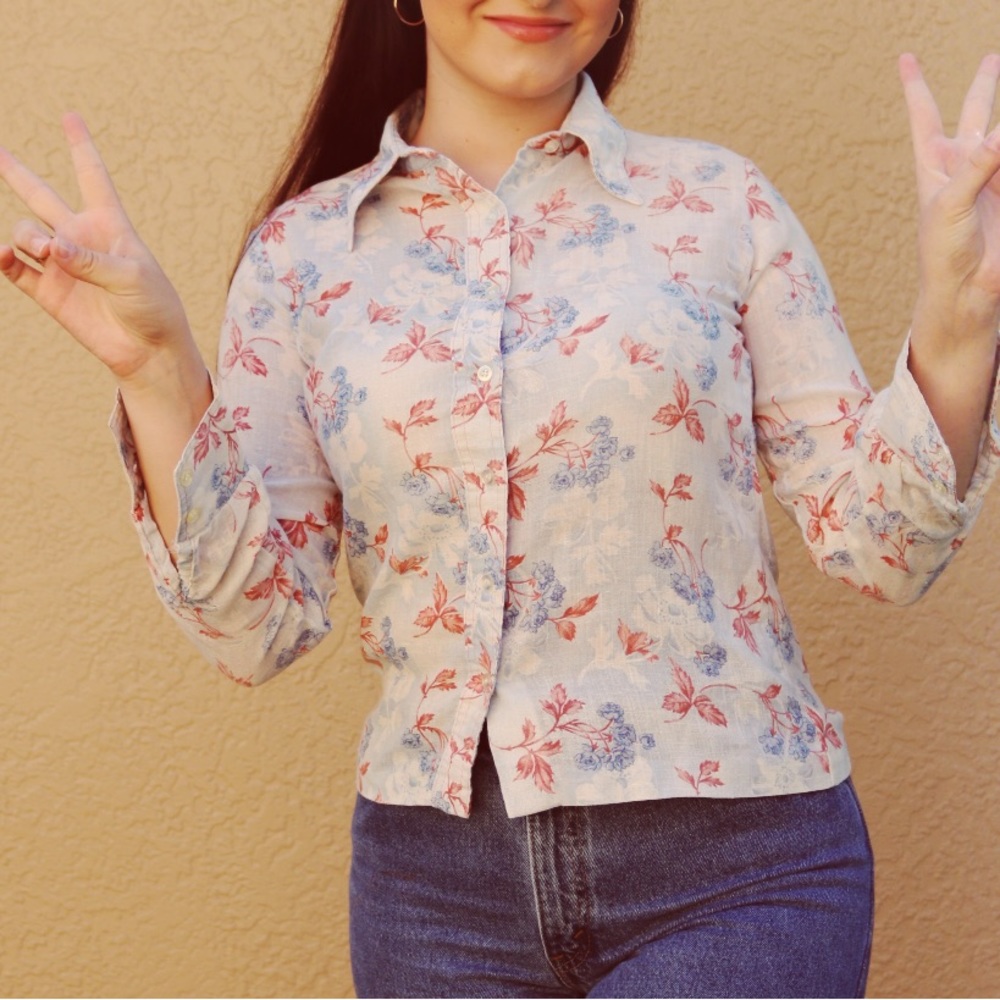 Vintage Western Style Top